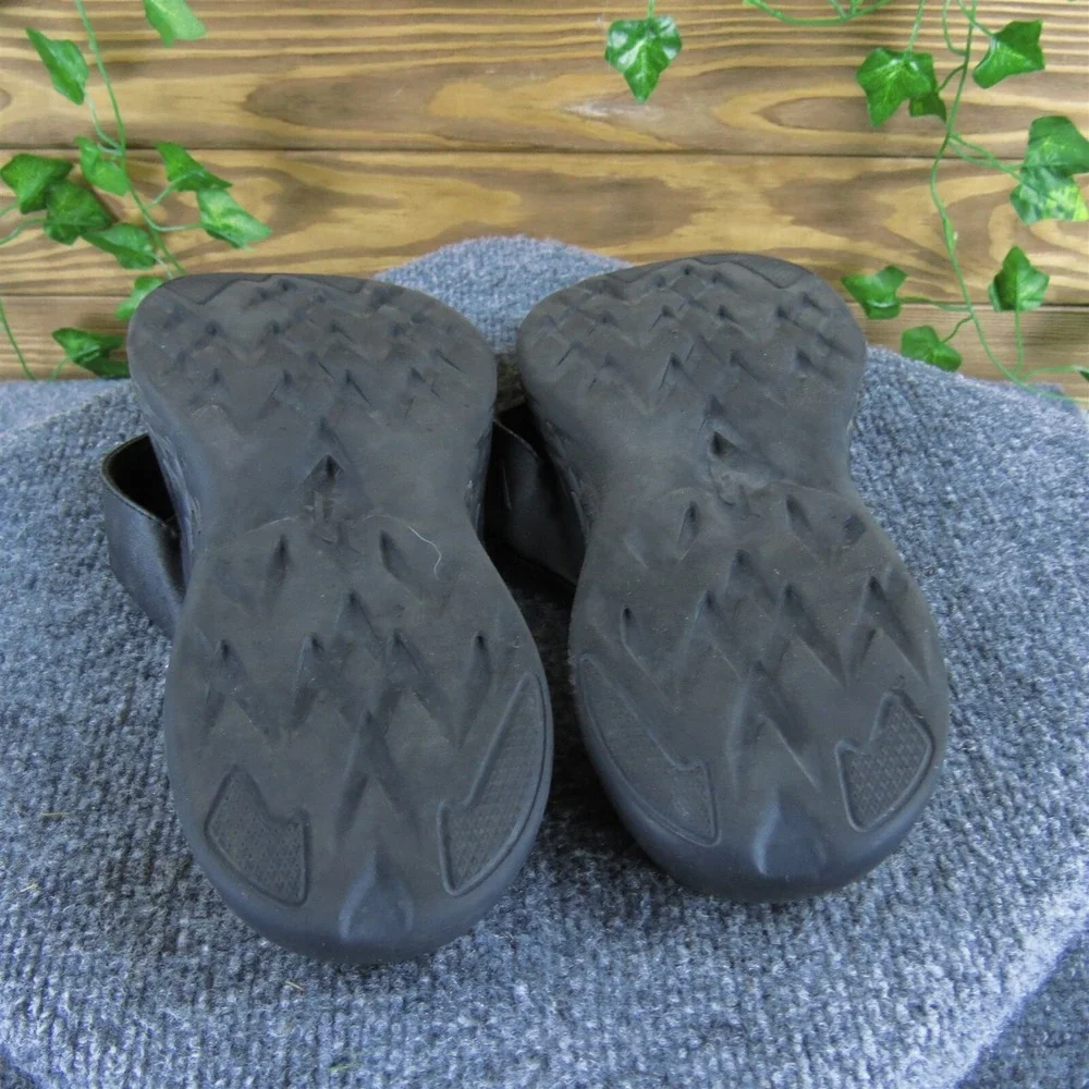 Skechers Men's Goga Max Flip Flop Black Synthetic Size 12‎ Medium Used 2025